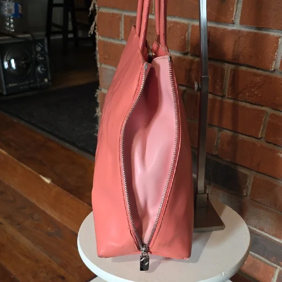 FURLA Pink Leather Tote Bag - Picture 5 of 10